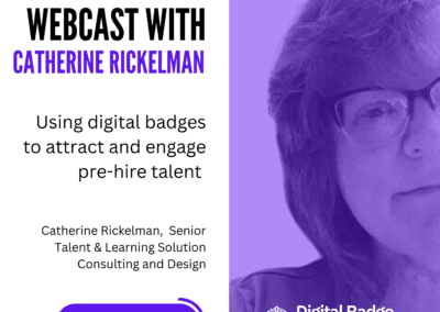 Using digital badges to attract and engage pre-hire talent