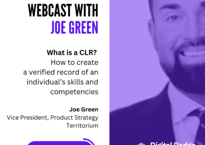 What is a CLR?   How to create a verified record of an individual’s skills and competencies