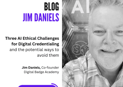 Three AI Ethical Challenges for Digital Credentialing
