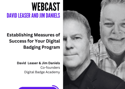 Establishing Measures of Success for Your Digital Badging Program