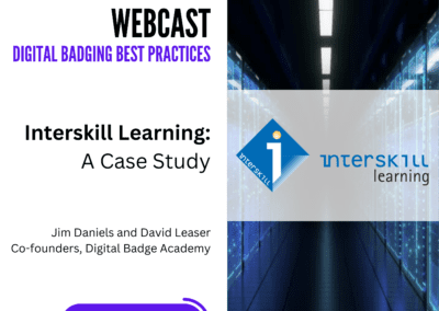 Digital Badging Best Practices: Interskill learning – A Case Study